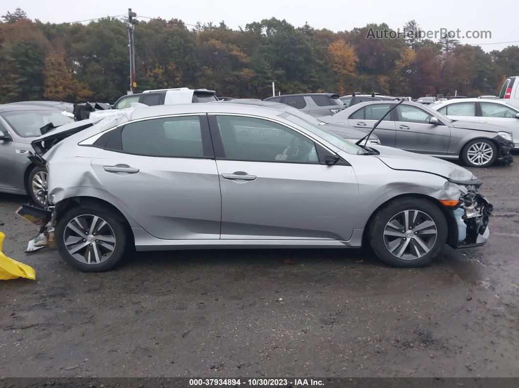 2020 Honda Civic Lx  Silver vin: SHHFK7H37LU406275