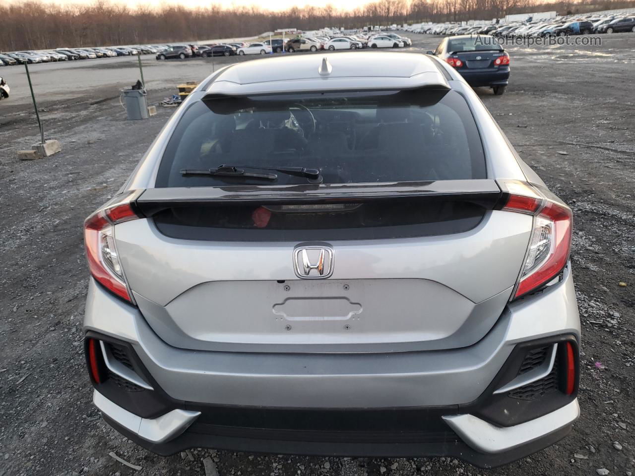 2020 Honda Civic Lx Silver vin: SHHFK7H37LU414523