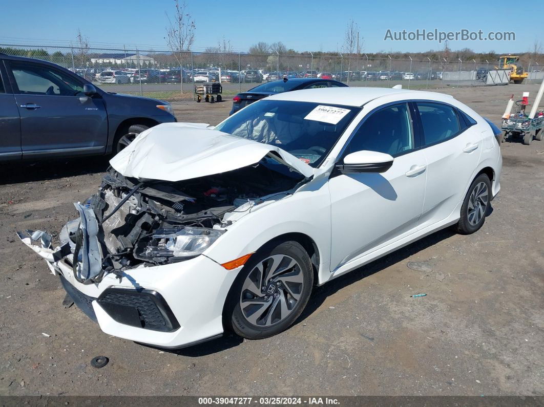 2019 Honda Civic Lx White vin: SHHFK7H38KU215222