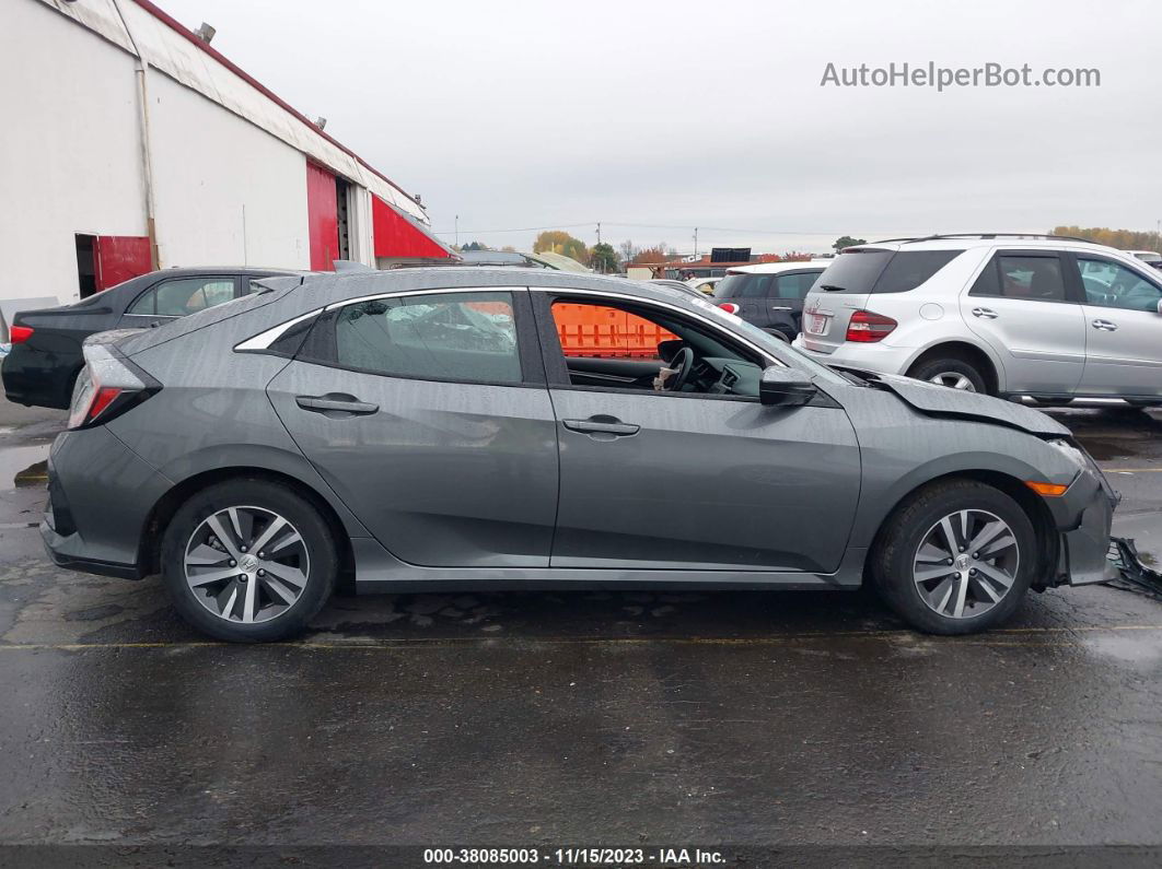 2020 Honda Civic Lx  Gray vin: SHHFK7H38LU412344