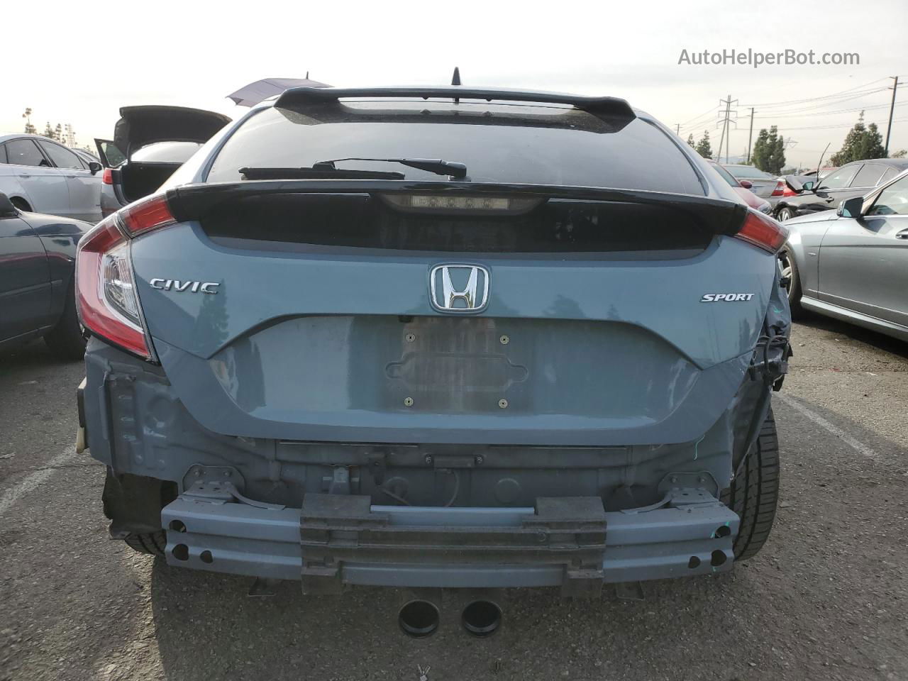 2020 Honda Civic Sport Серый vin: SHHFK7H40LU413853