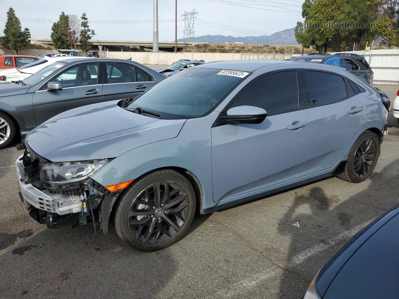 2020 Honda Civic Sport Gray vin: SHHFK7H40LU413853