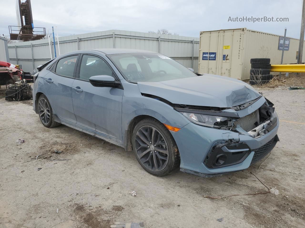 2020 Honda Civic Sport Gray vin: SHHFK7H42LU210284