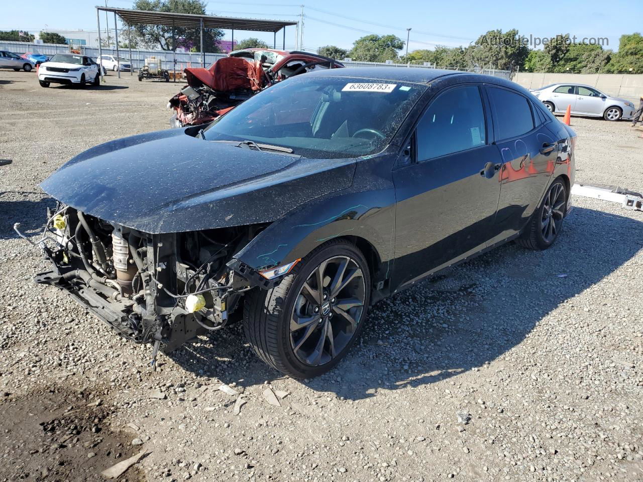 2017 Honda Civic Sport Black vin: SHHFK7H43HU407603