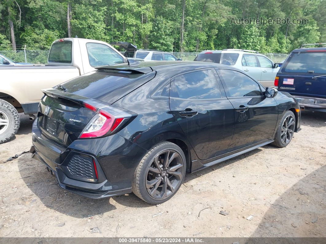 2019 Honda Civic Sport Black vin: SHHFK7H43KU204976