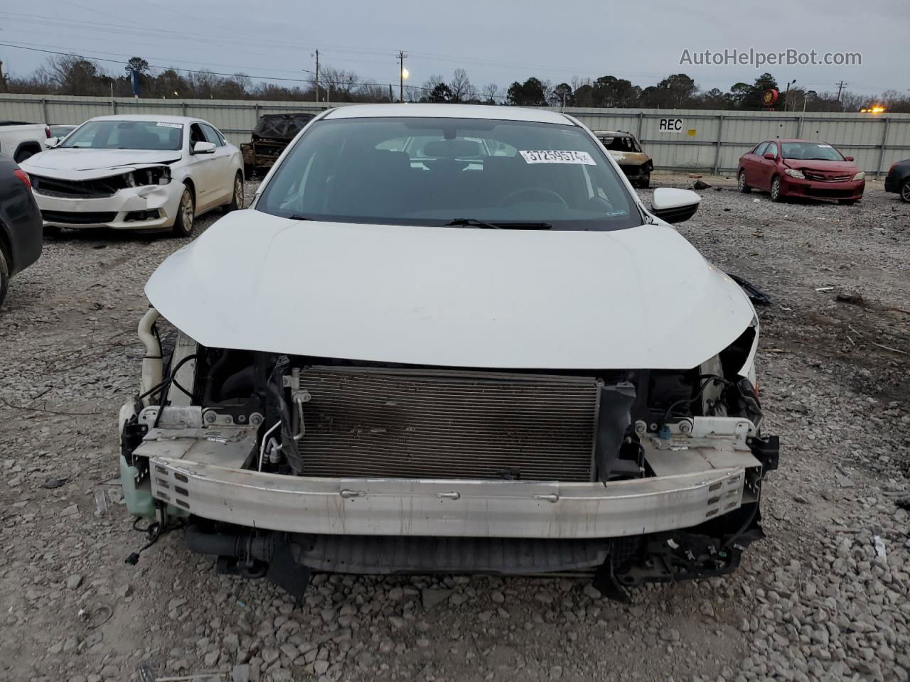 2017 Honda Civic Sport White vin: SHHFK7H44HU206132