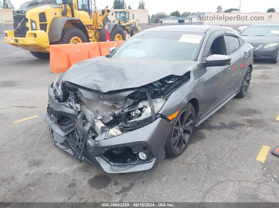 2017 Honda Civic Sport Gray vin: SHHFK7H45HU409272