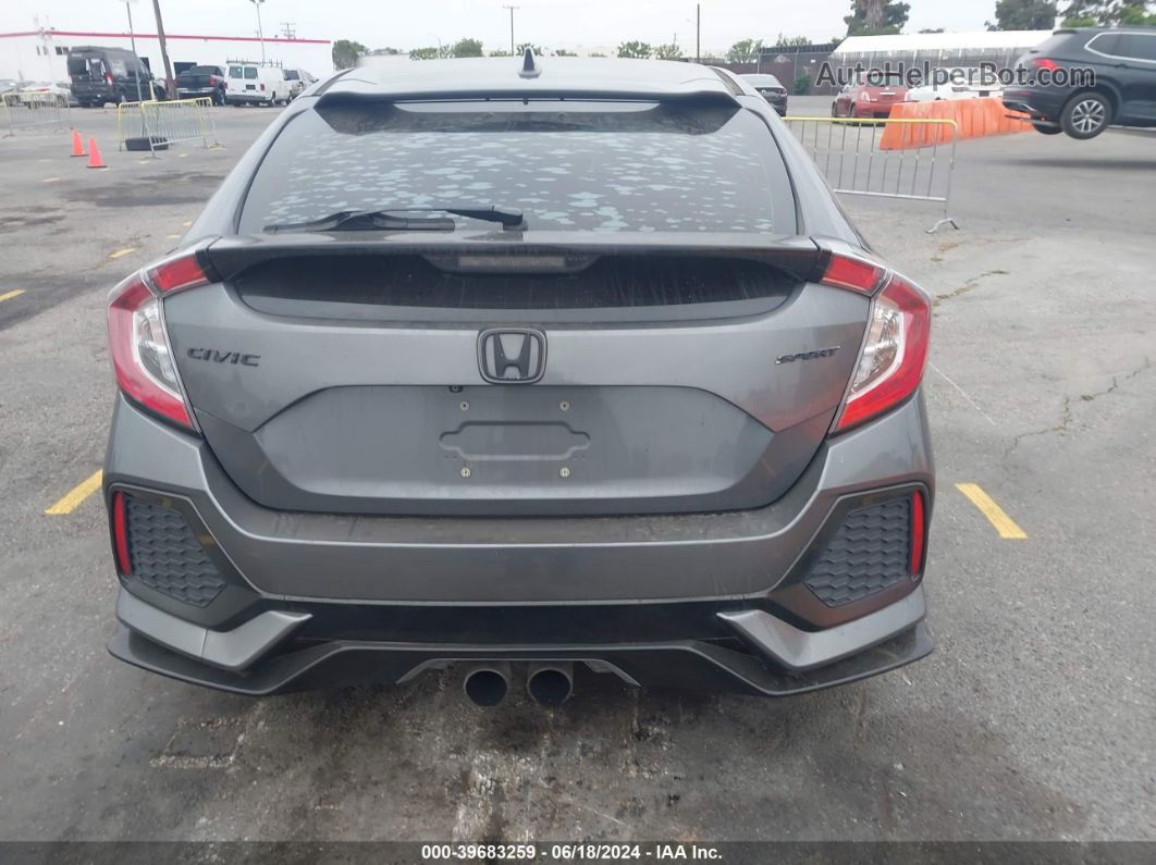 2017 Honda Civic Sport Gray vin: SHHFK7H45HU409272