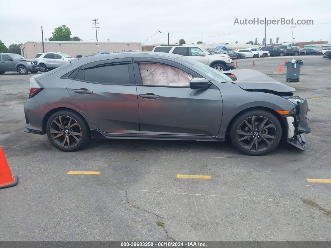 2017 Honda Civic Sport Gray vin: SHHFK7H45HU409272