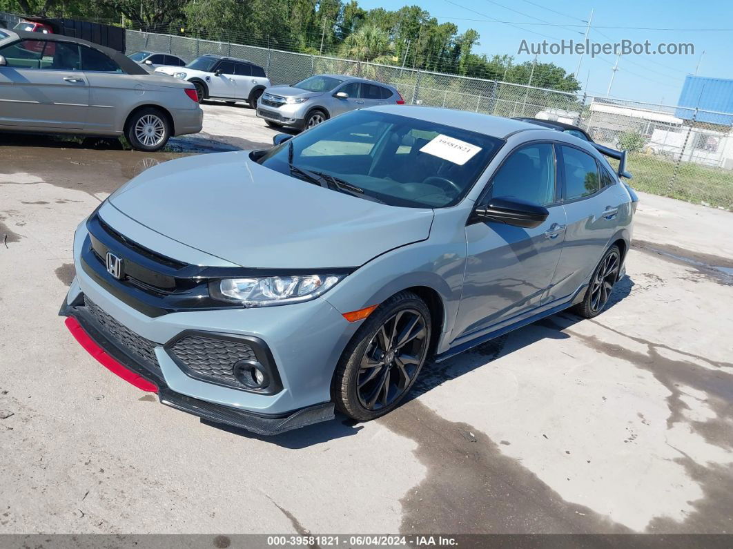 2017 Honda Civic Sport Gray vin: SHHFK7H45HU411703