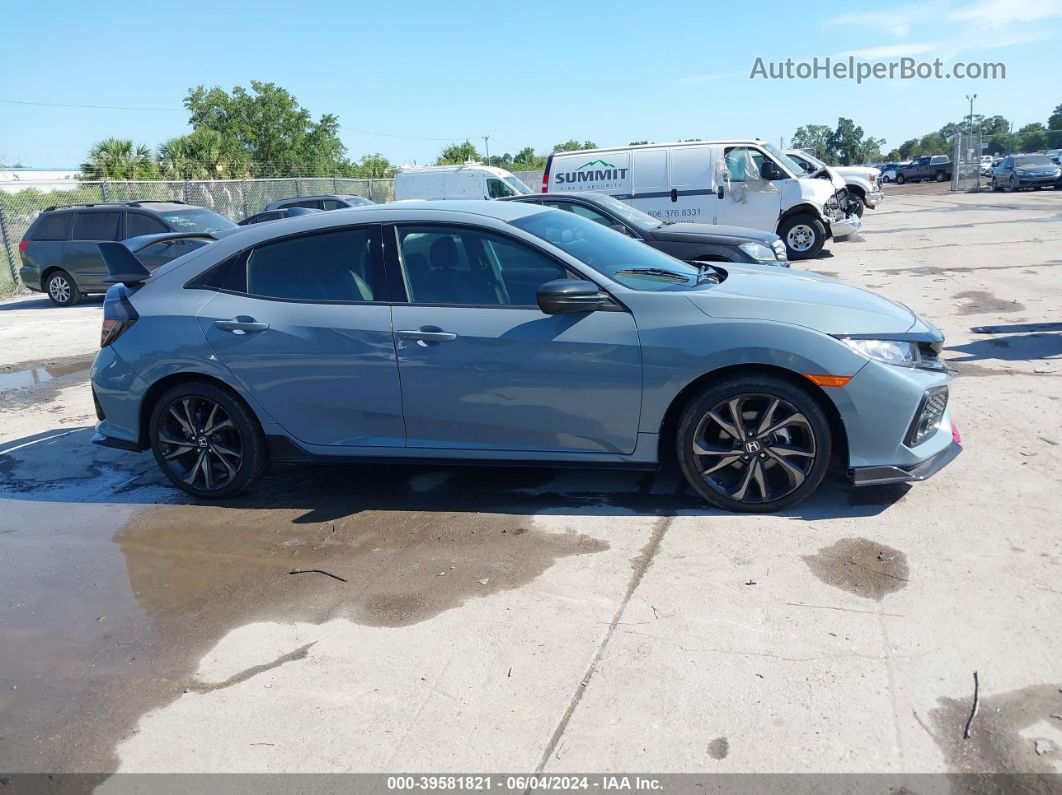 2017 Honda Civic Sport Gray vin: SHHFK7H45HU411703