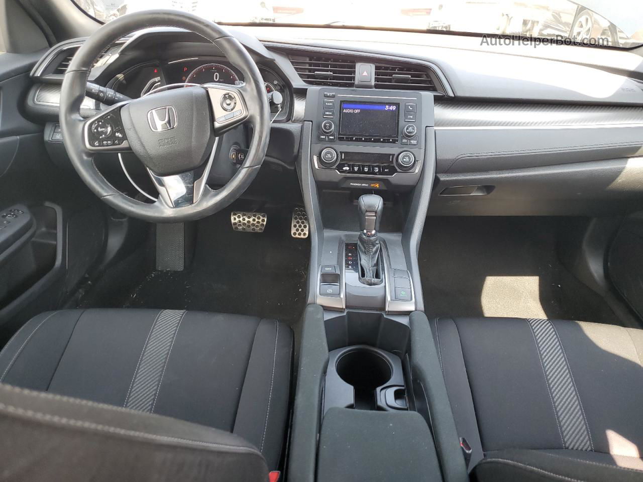 2019 Honda Civic Sport Черный vin: SHHFK7H45KU219026