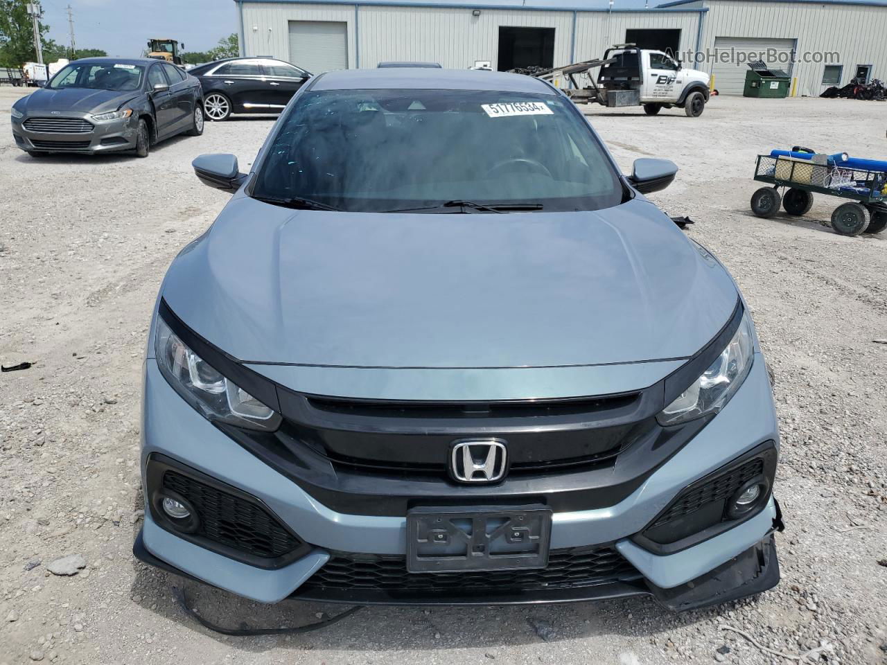 2019 Honda Civic Sport Серый vin: SHHFK7H45KU222007