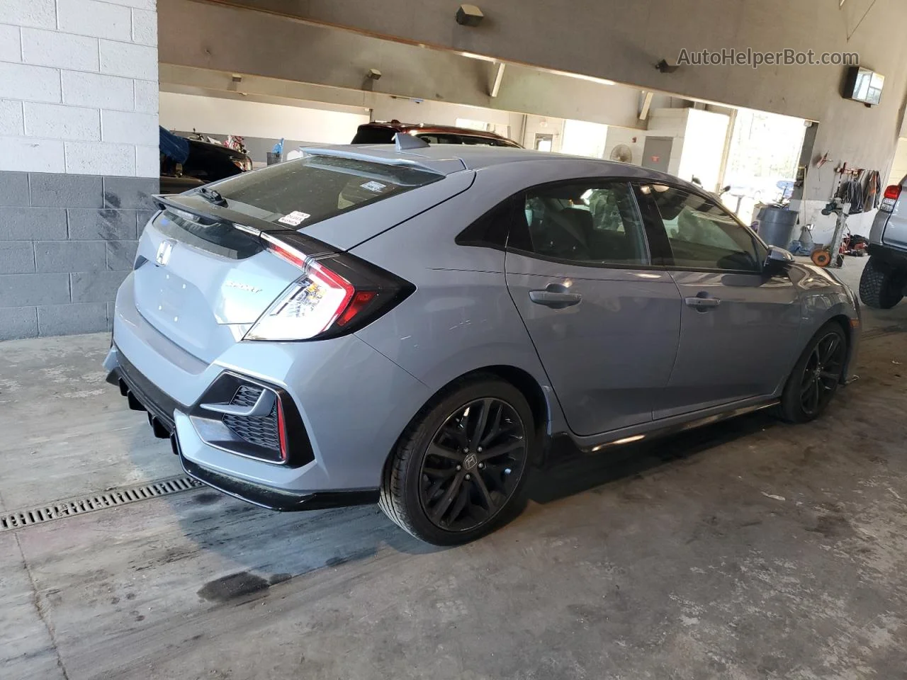 2020 Honda Civic Sport Gray vin: SHHFK7H45LU208058