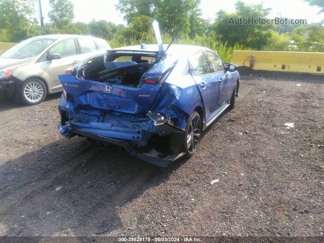 2020 Honda Civic Sport Blue vin: SHHFK7H46LU402226