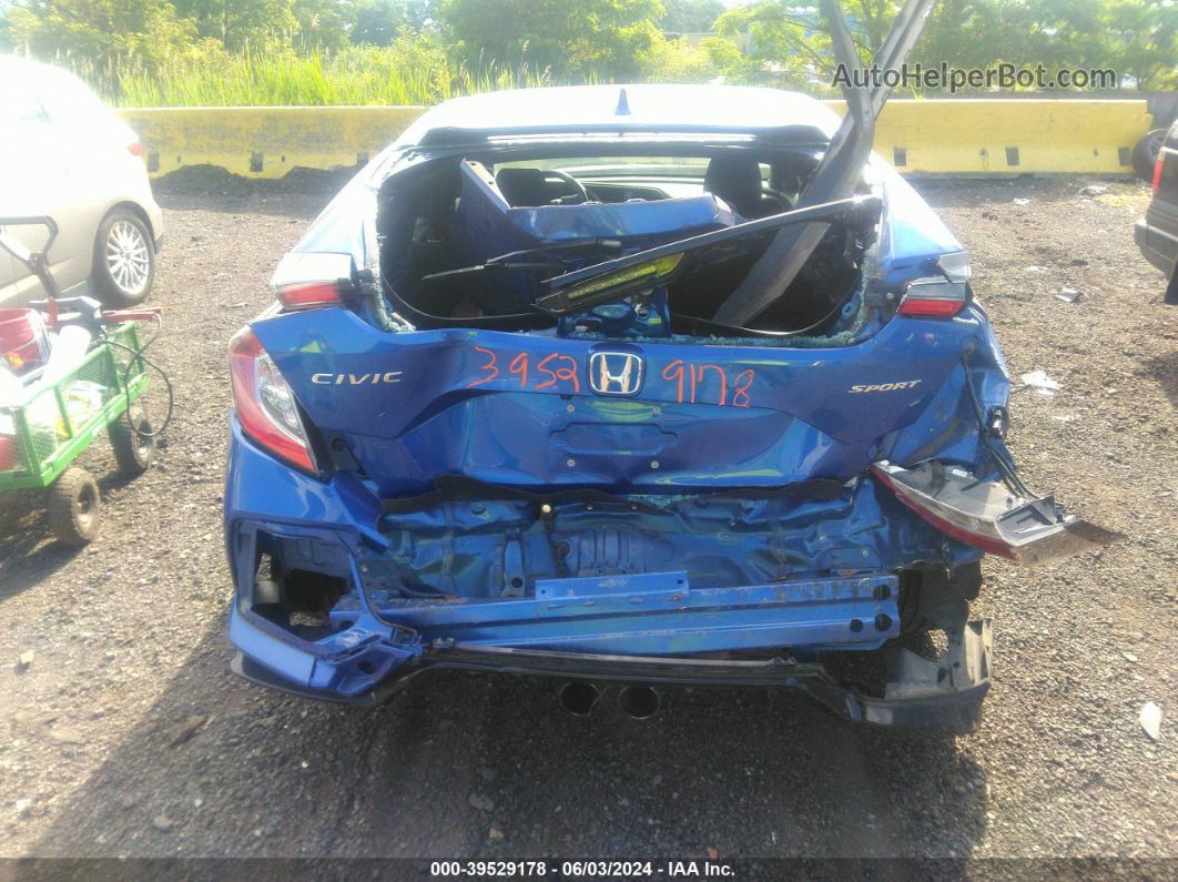 2020 Honda Civic Sport Blue vin: SHHFK7H46LU402226