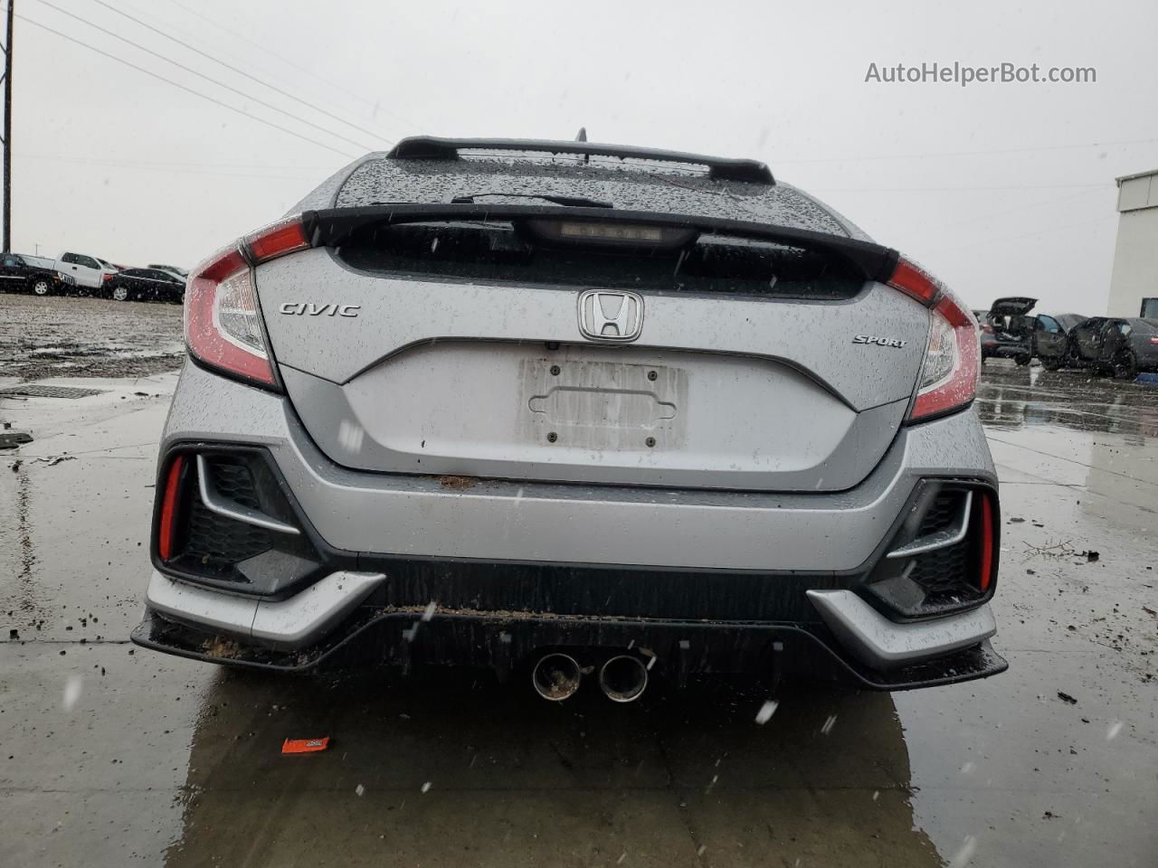 2020 Honda Civic Sport Silver vin: SHHFK7H46LU405871