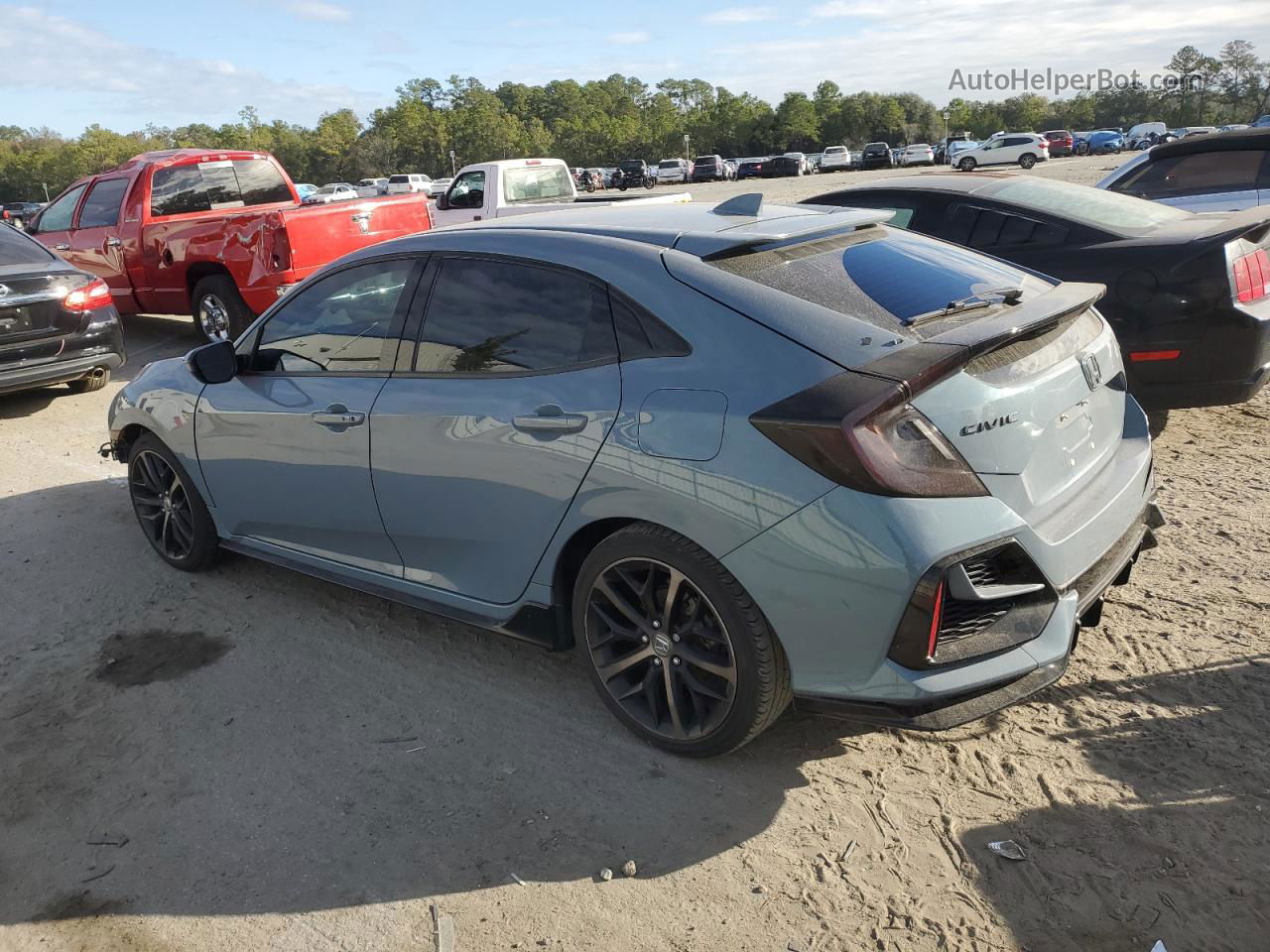 2020 Honda Civic Sport Gray vin: SHHFK7H46LU410682