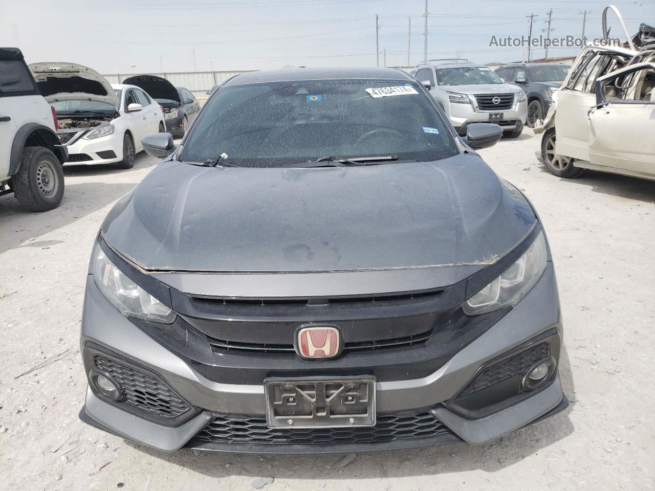 2019 Honda Civic Sport Gray vin: SHHFK7H49KU210636