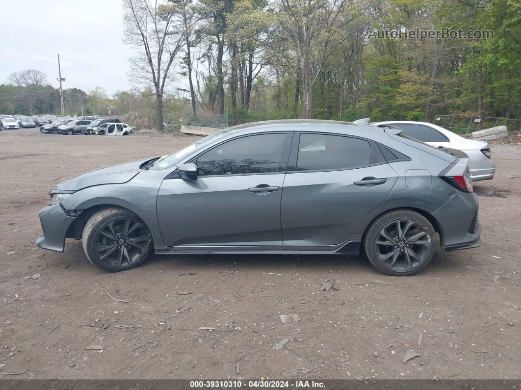 2019 Honda Civic Sport Gray vin: SHHFK7H49KU414904