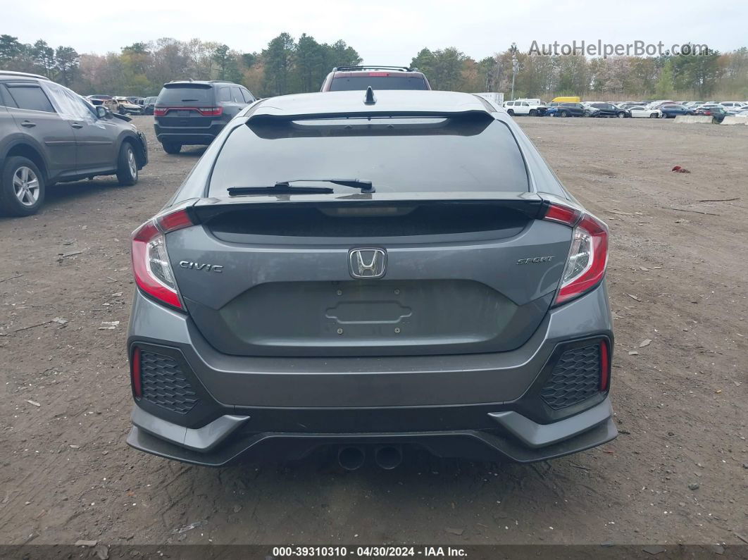 2019 Honda Civic Sport Gray vin: SHHFK7H49KU414904