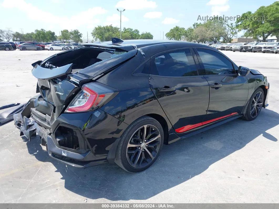 2020 Honda Civic Sport Black vin: SHHFK7H4XLU220609