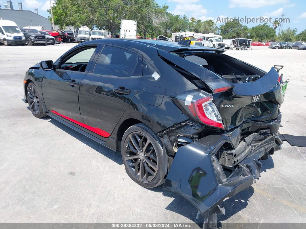 2020 Honda Civic Sport Black vin: SHHFK7H4XLU220609