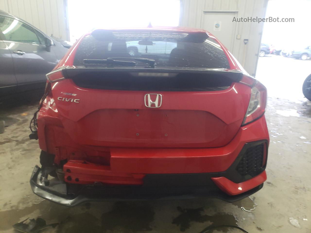 2017 Honda Civic Ex Red vin: SHHFK7H53HU211217