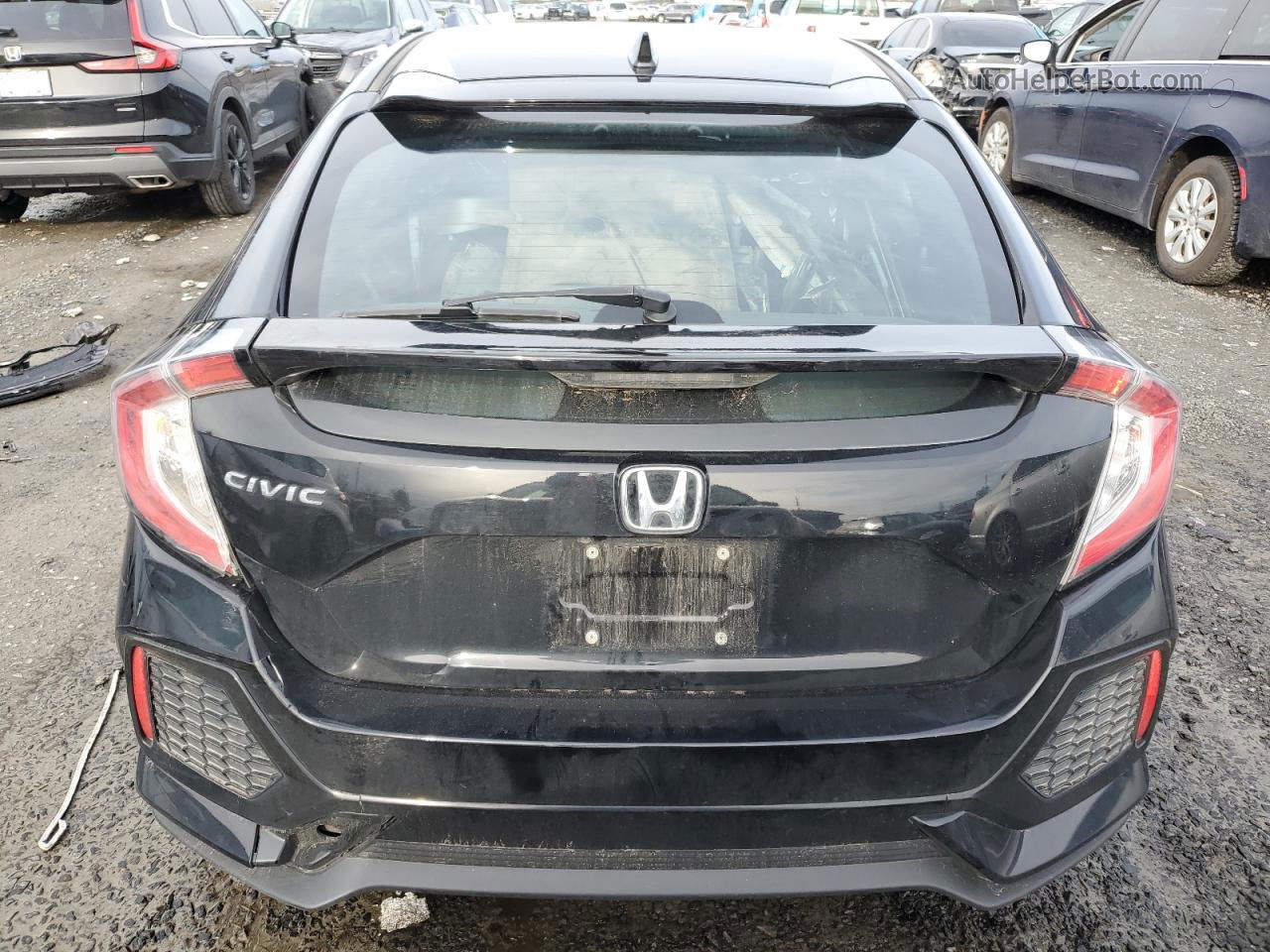 2017 Honda Civic Ex Black vin: SHHFK7H53HU428038