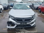 2017 Honda Civic Ex Silver vin: SHHFK7H55HU228844