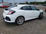 2017 Honda Civic Ex White vin: SHHFK7H55HU406011