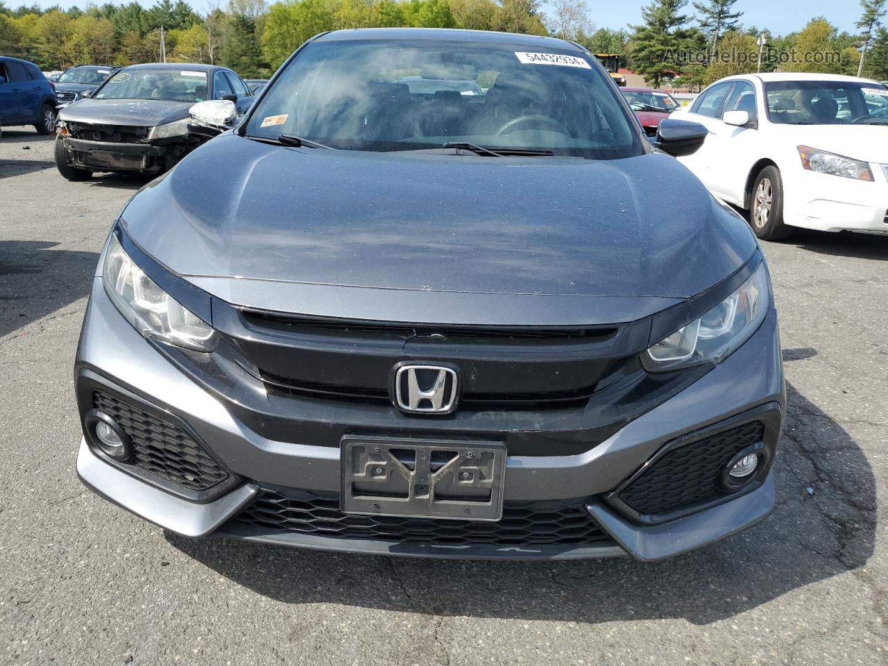 2017 Honda Civic Ex Gray vin: SHHFK7H56HU405918