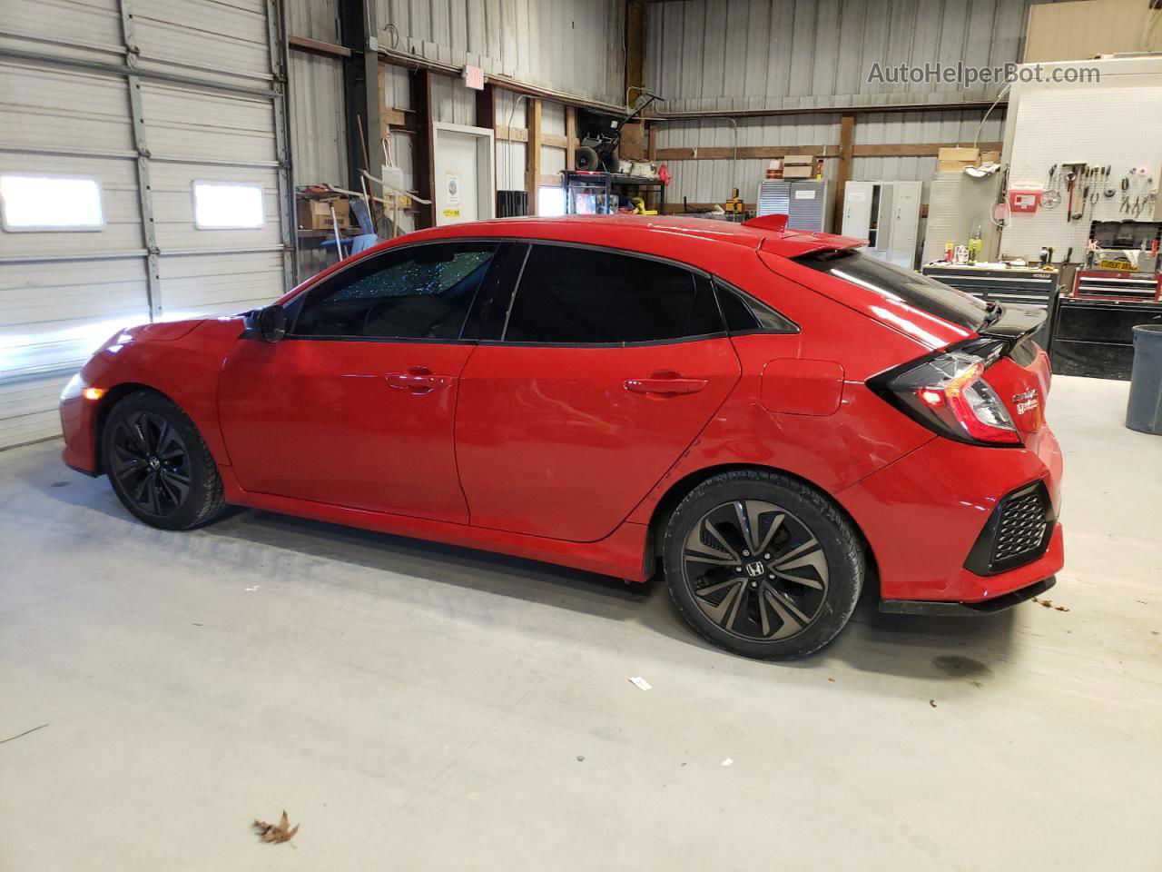 2017 Honda Civic Ex Red vin: SHHFK7H57HU222320