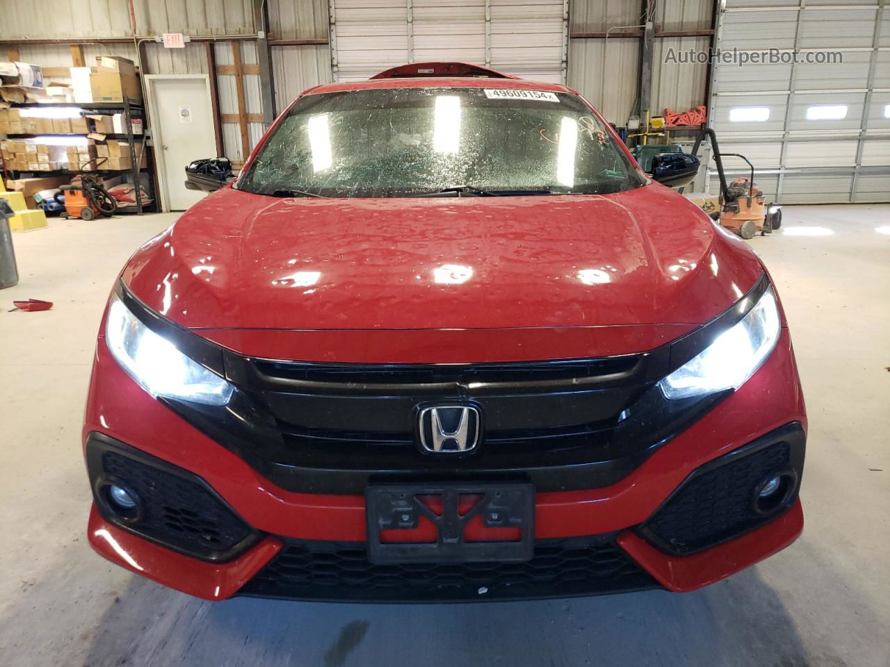 2017 Honda Civic Ex Red vin: SHHFK7H57HU222320