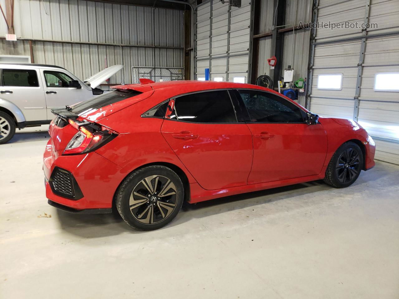 2017 Honda Civic Ex Red vin: SHHFK7H57HU222320