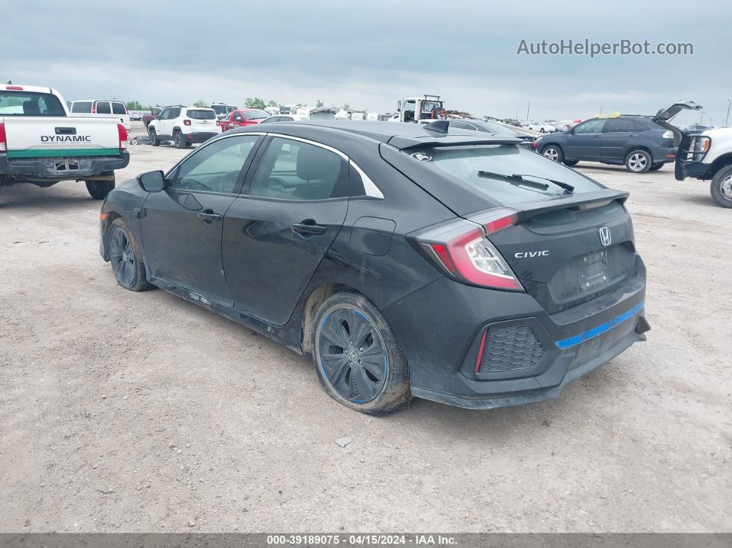 2019 Honda Civic Ex Black vin: SHHFK7H60KU421998