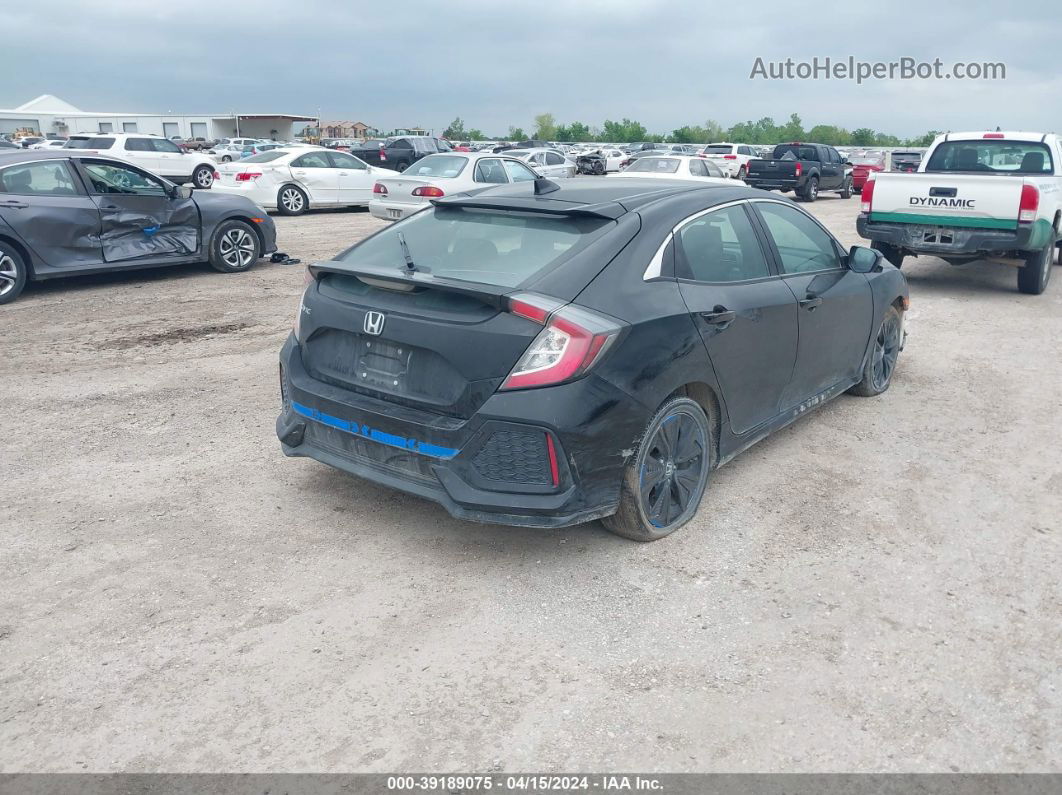 2019 Honda Civic Ex Black vin: SHHFK7H60KU421998