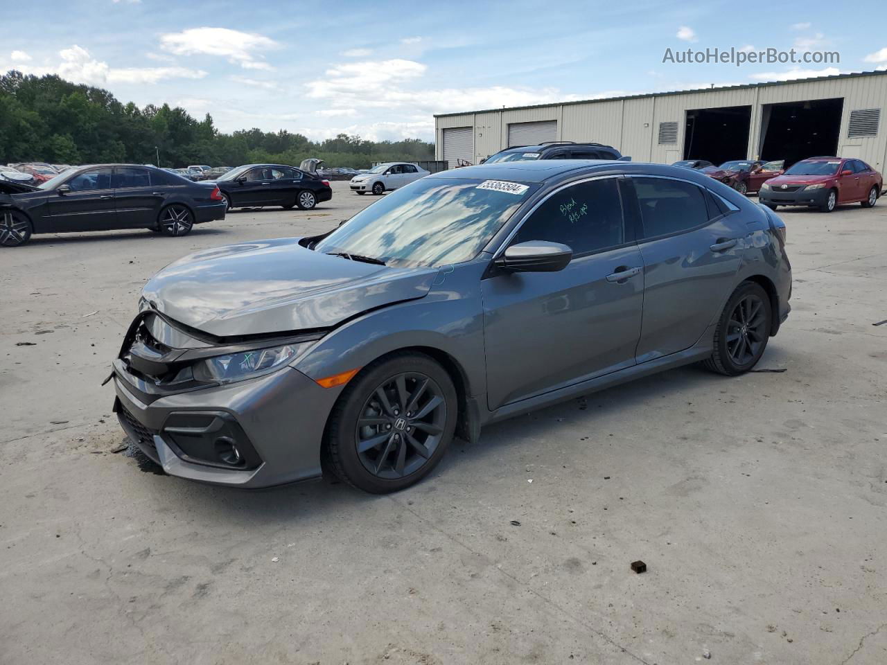 2020 Honda Civic Ex Gray vin: SHHFK7H60LU211001