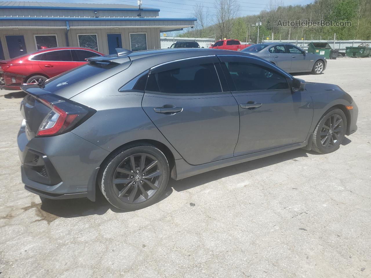 2020 Honda Civic Ex Серый vin: SHHFK7H60LU403275