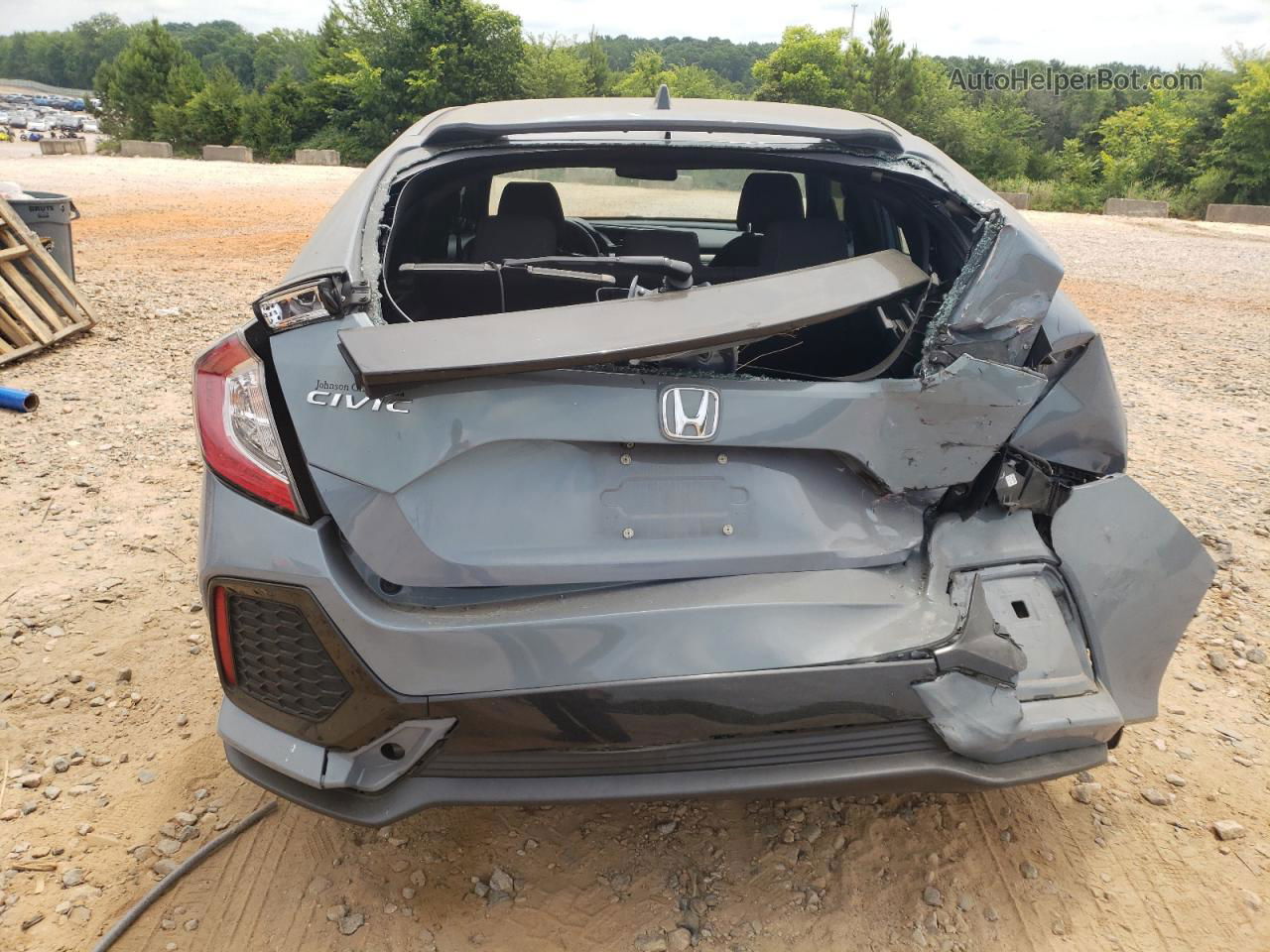 2019 Honda Civic Ex Blue vin: SHHFK7H61KU217761