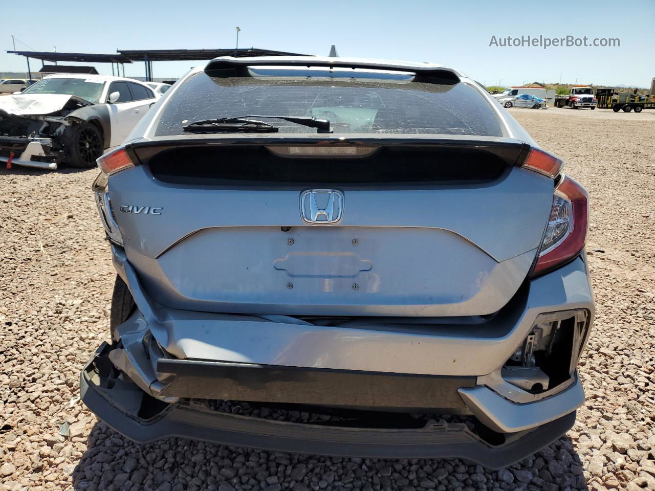 2020 Honda Civic Ex Silver vin: SHHFK7H62LU226115