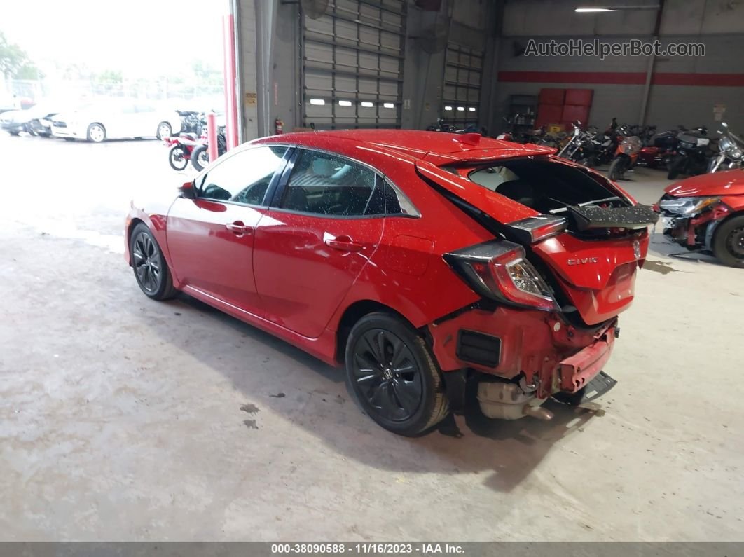 2019 Honda Civic Ex Red vin: SHHFK7H63KU226610