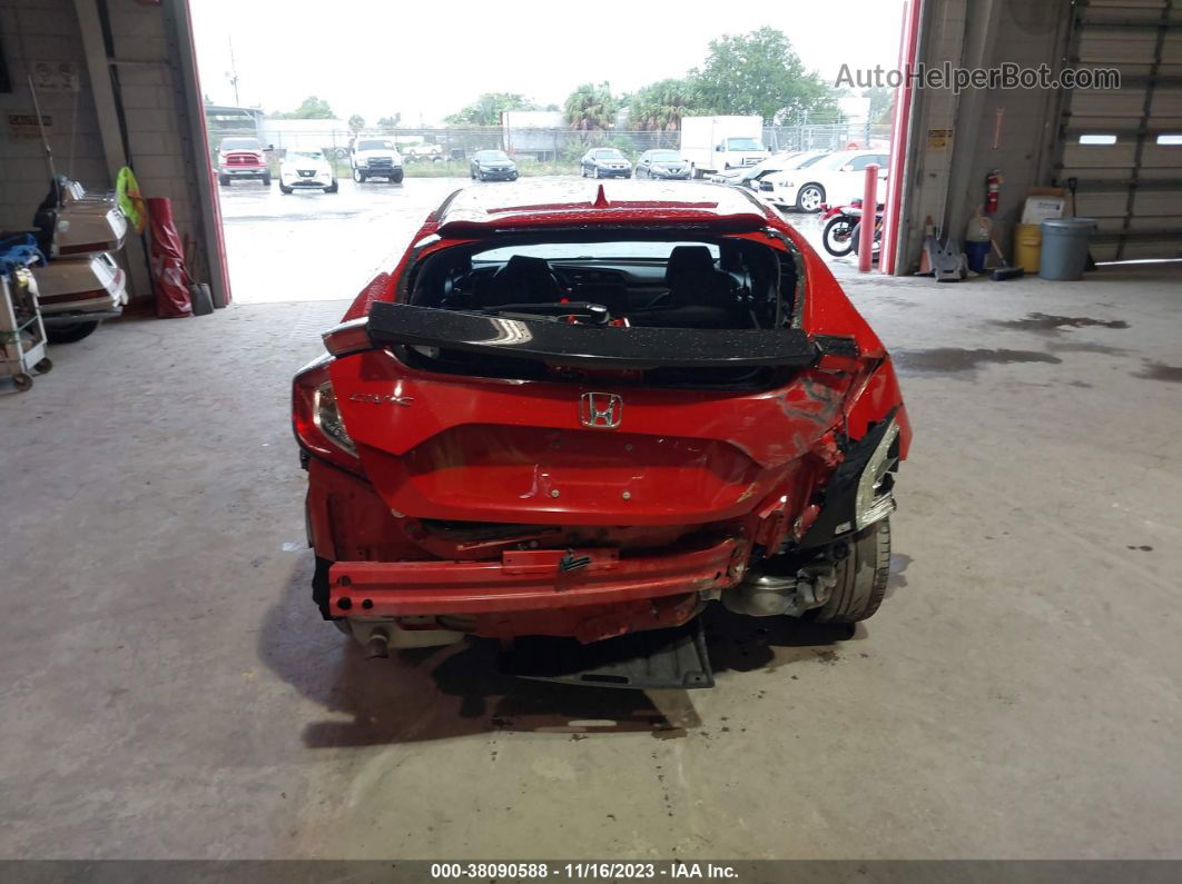 2019 Honda Civic Ex Red vin: SHHFK7H63KU226610