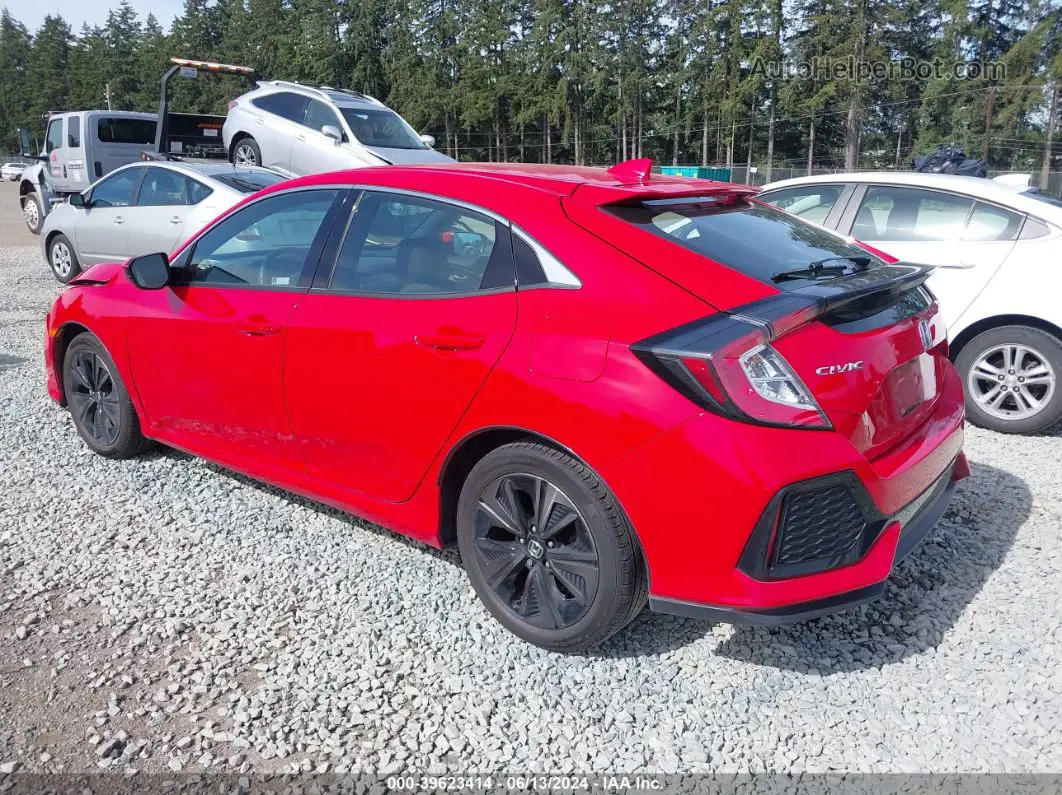 2019 Honda Civic Ex Red vin: SHHFK7H63KU407173