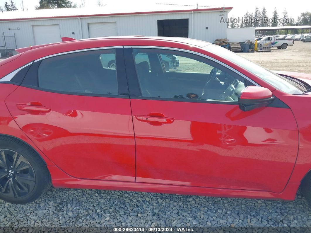 2019 Honda Civic Ex Red vin: SHHFK7H63KU407173