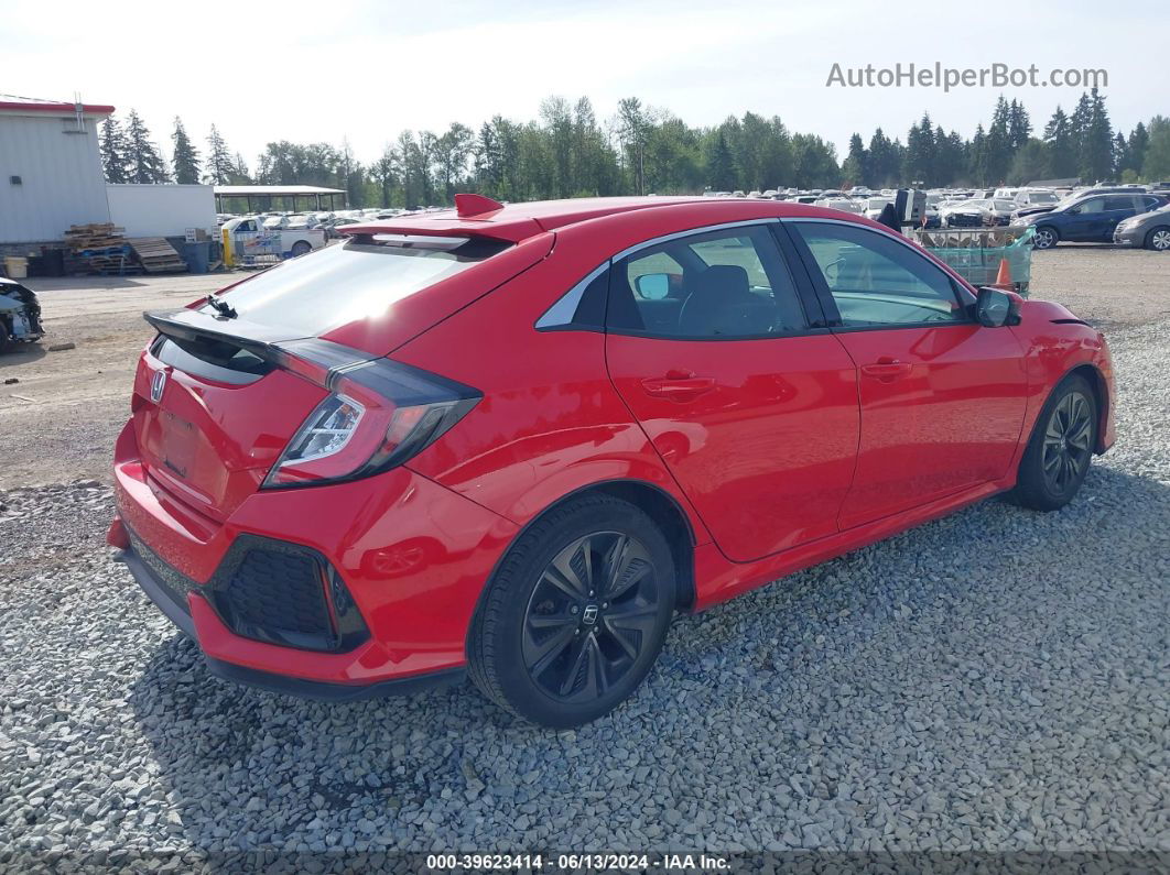 2019 Honda Civic Ex Красный vin: SHHFK7H63KU407173