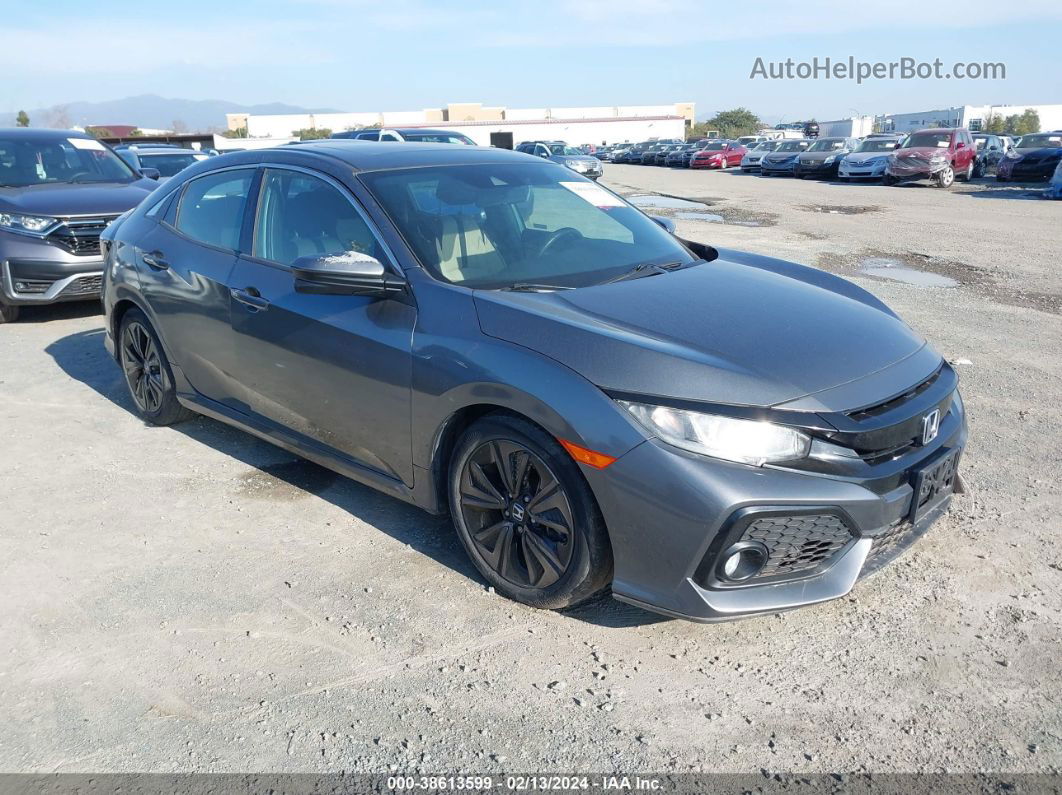 2019 Honda Civic Ex Gray vin: SHHFK7H63KU419419