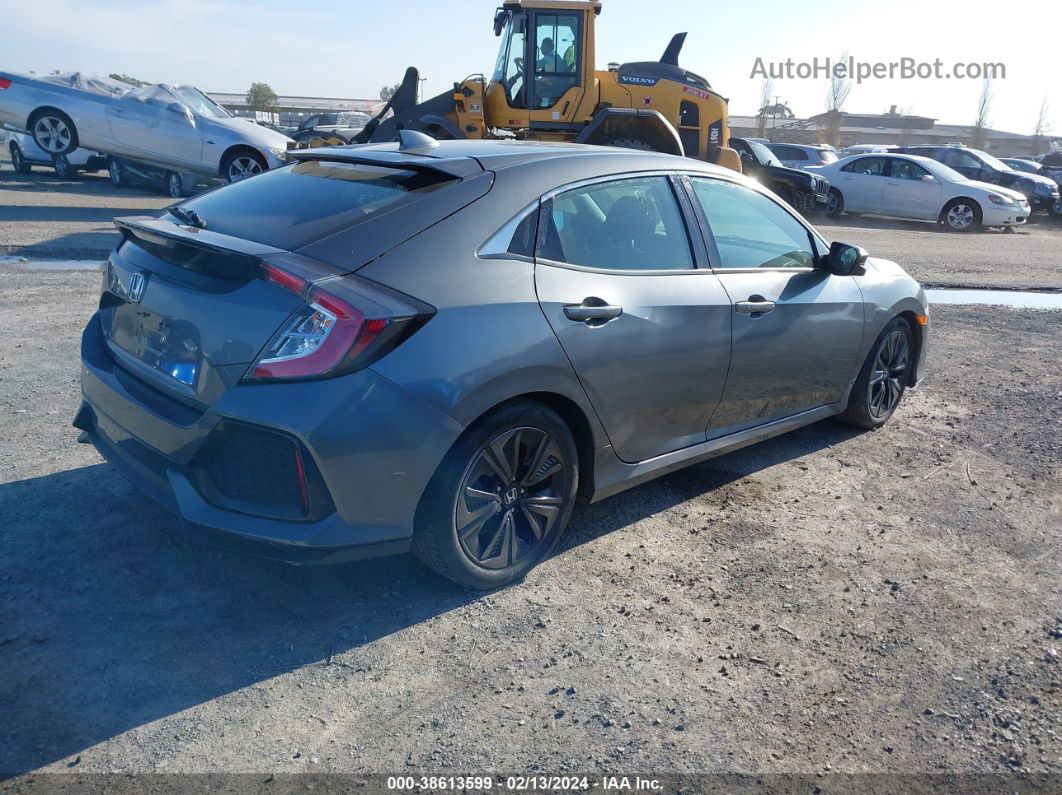 2019 Honda Civic Ex Gray vin: SHHFK7H63KU419419