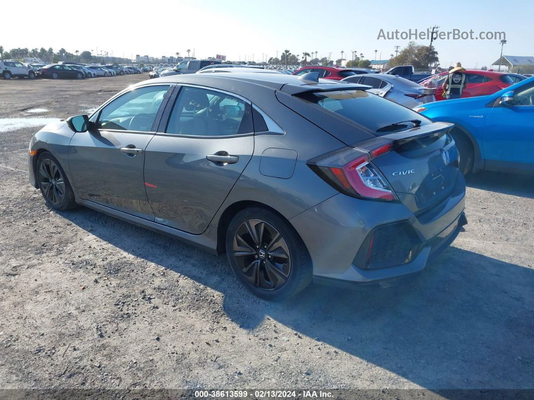 2019 Honda Civic Ex Gray vin: SHHFK7H63KU419419