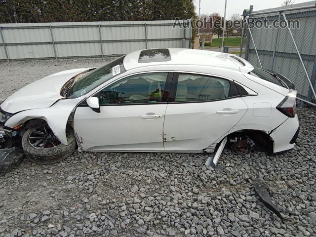 2020 Honda Civic Ex White vin: SHHFK7H63LU401598